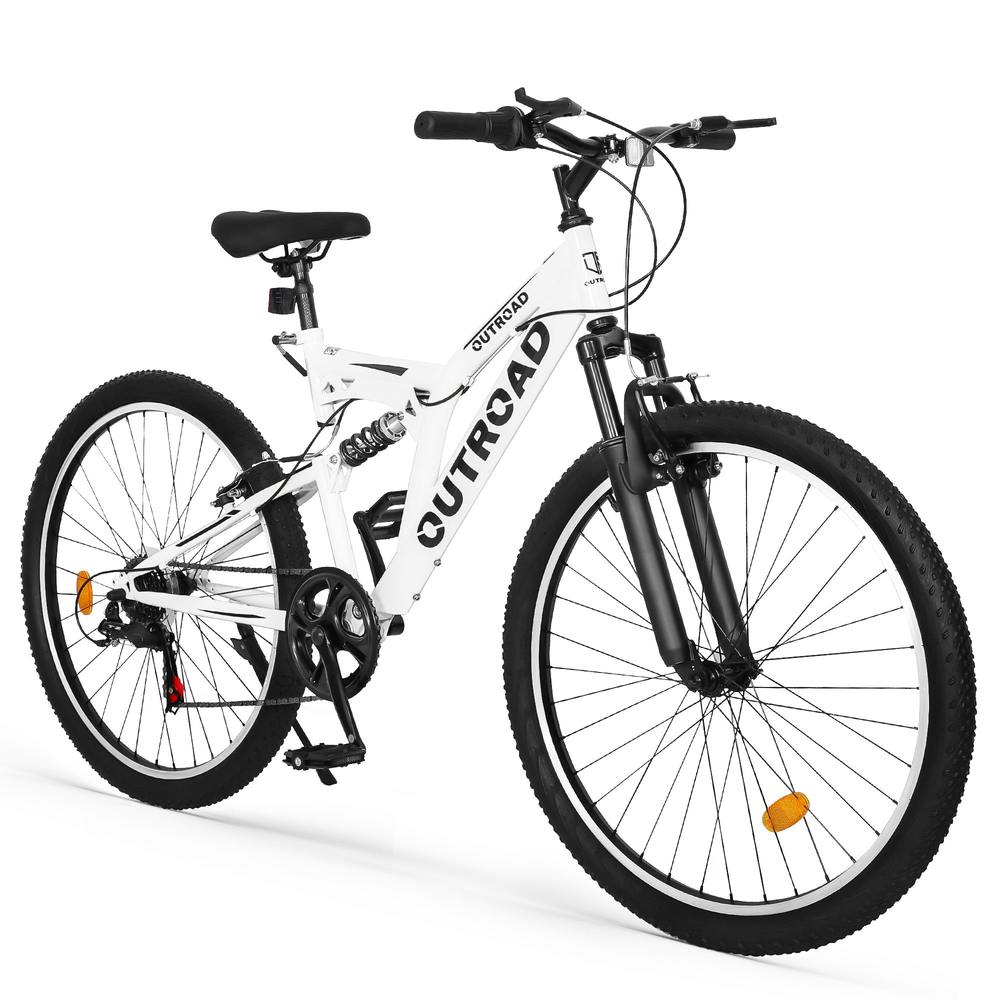 26 Inch Mountain Bike, 7-Speed High-Carbon Steel/Aviation Grade Frame