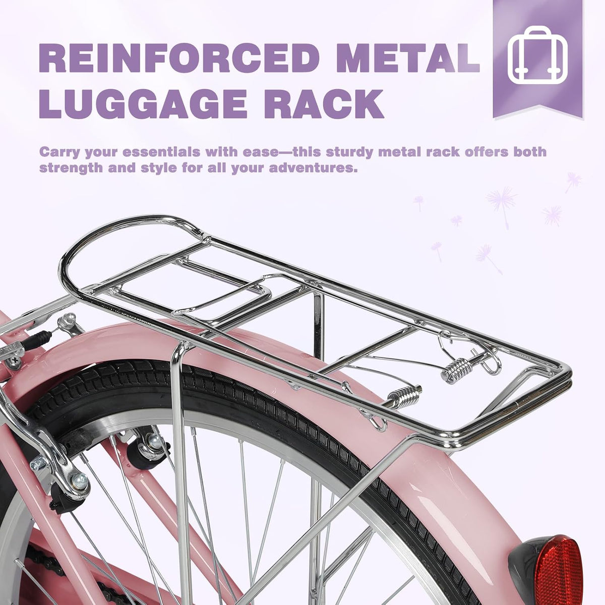 
OUTROAD bicycle details and lifestyle image