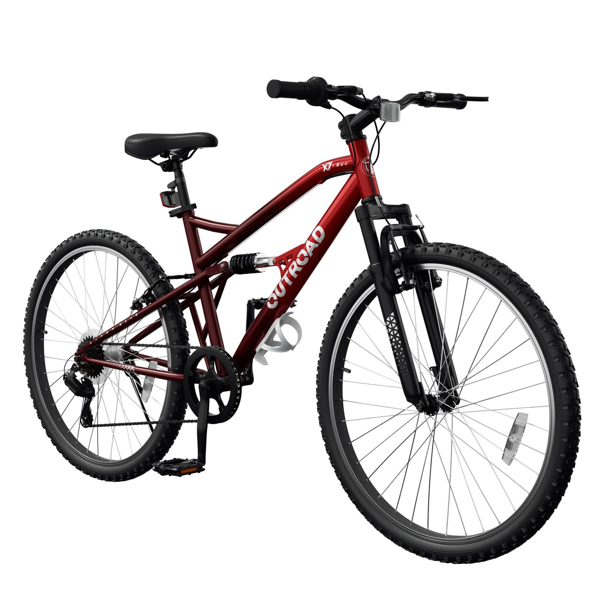 
OUTROAD 26-Inch Mountain Bike — Red