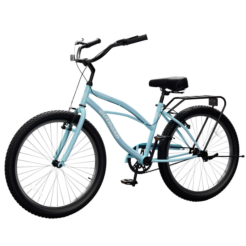OUTROAD 26-Inch Single-Speed City Cruiser Bike