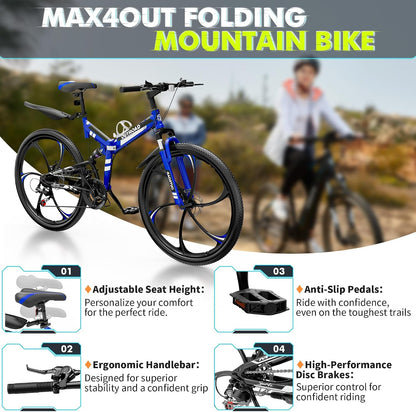 
OUTROAD bicycle details and lifestyle image