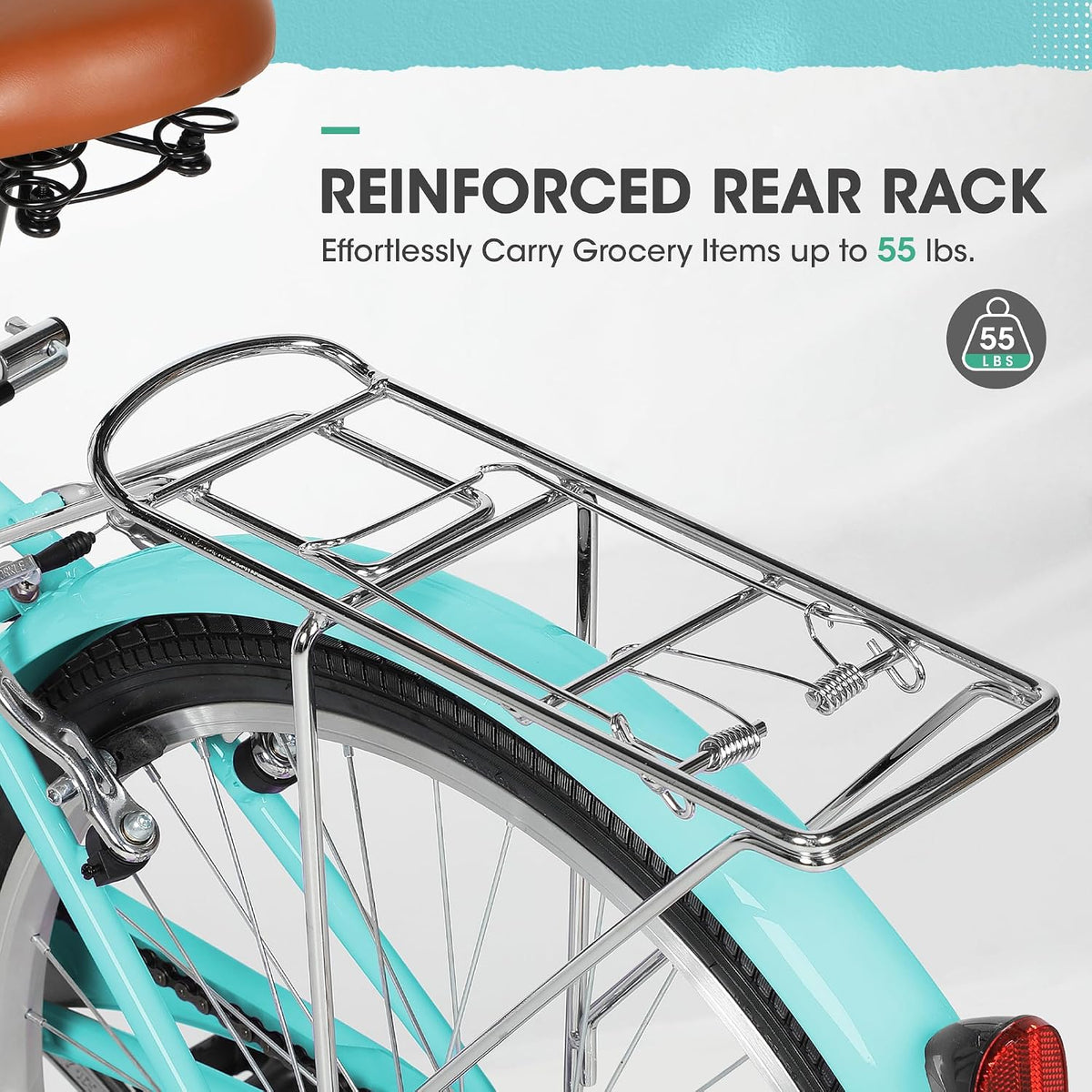 
OUTROAD bicycle details and lifestyle image