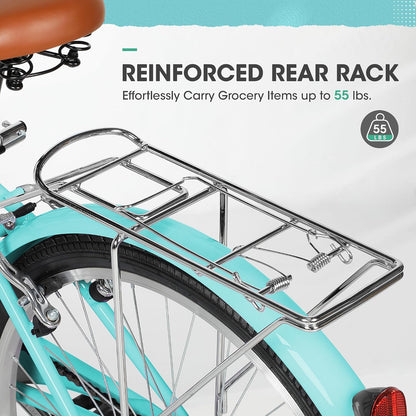
OUTROAD bicycle details and lifestyle image