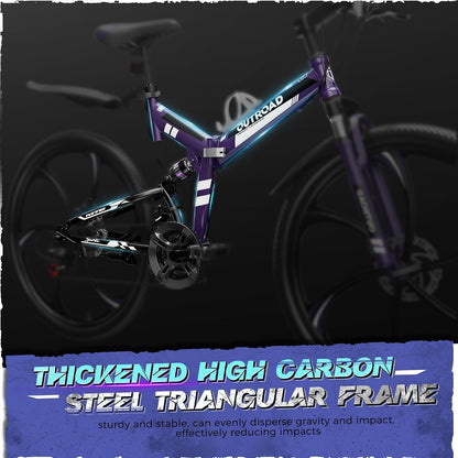
OUTROAD bicycle details and lifestyle image