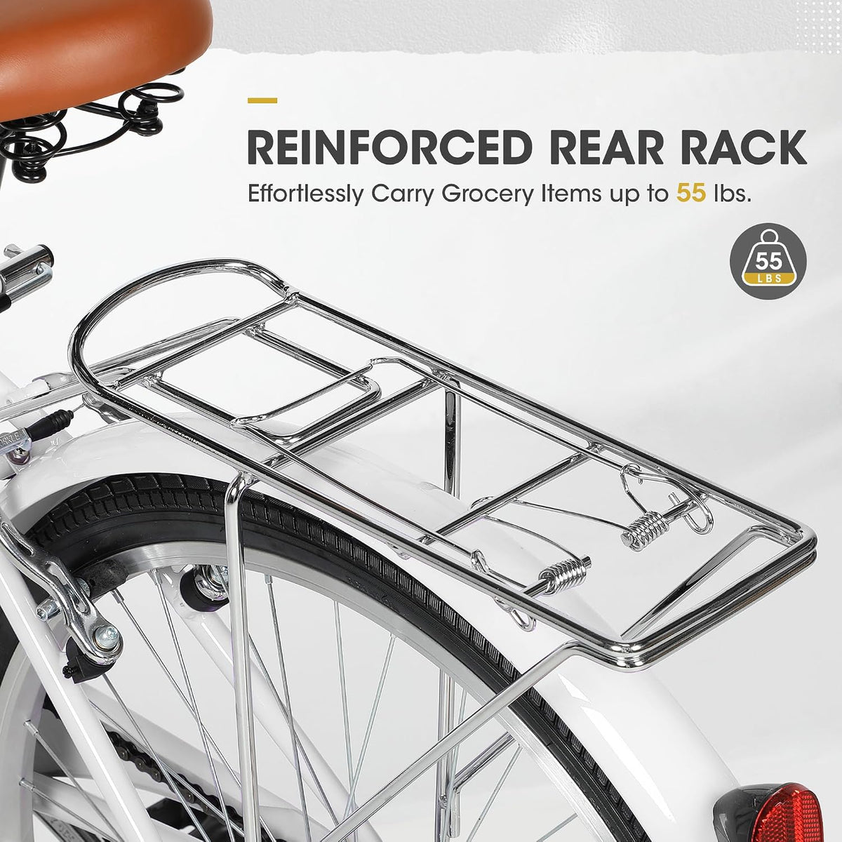 
OUTROAD bicycle details and lifestyle image