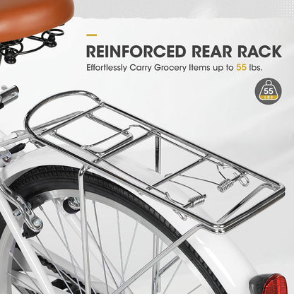 
OUTROAD bicycle details and lifestyle image