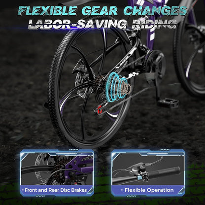 
OUTROAD bicycle details and lifestyle image