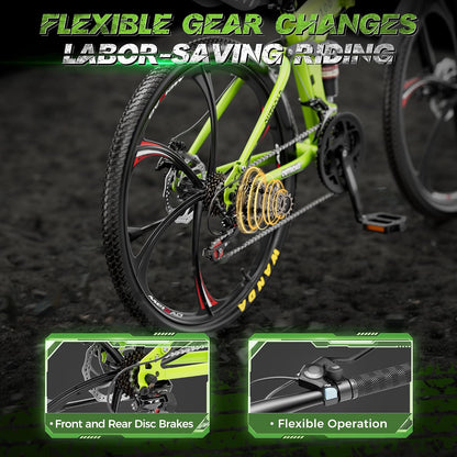 
OUTROAD bicycle details and lifestyle image